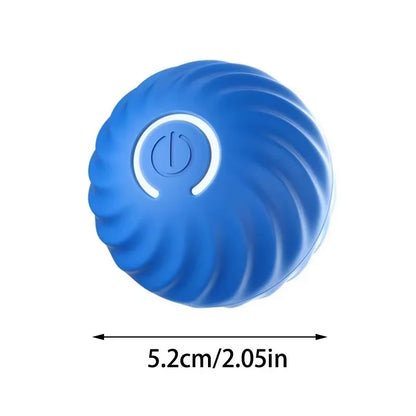 Dog Toys Intelligent Gravity Jump Ball Rechargeable Bite-Resistant Rolling Ball Cat and Dog Chase Interactive Pet Toys