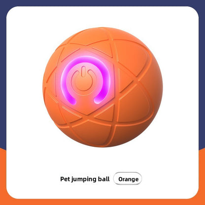 Bounce Buddy 2.0- Automatic Rolling Ball Toy – Rechargeable, Bite-Resistant