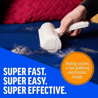 Wholesale Hair Remover Roller Sticky Portable Reusable Lint Dog Cat Brush Removal Plastic Animal Self Cleaning Roller