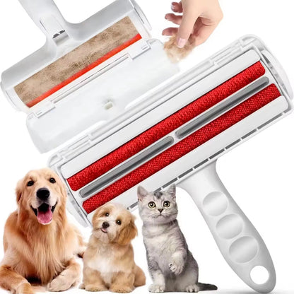 Wholesale Hair Remover Roller Sticky Portable Reusable Lint Dog Cat Brush Removal Plastic Animal Self Cleaning Roller