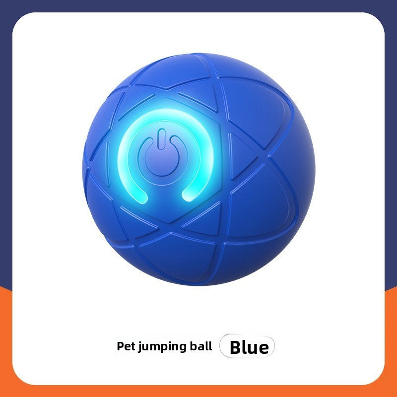Bounce Buddy 2.0- Automatic Rolling Ball Toy – Rechargeable, Bite-Resistant