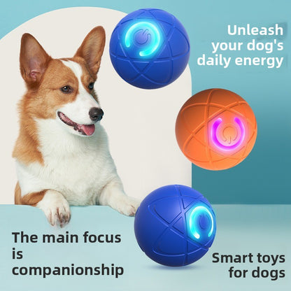Bounce Buddy 2.0- Automatic Rolling Ball Toy – Rechargeable, Bite-Resistant